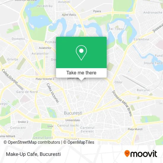 Make-Up Cafe map