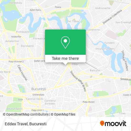 Eddex Travel map