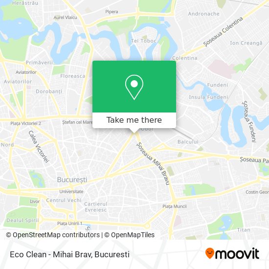 Eco Clean - Mihai Brav map