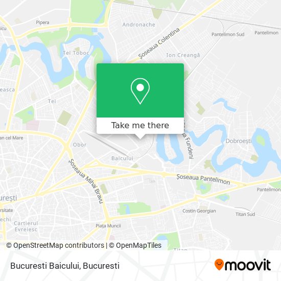 Bucuresti Baicului map