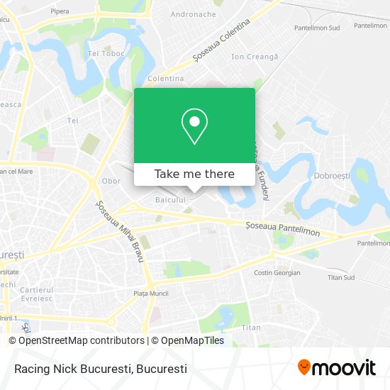 Racing Nick Bucuresti map