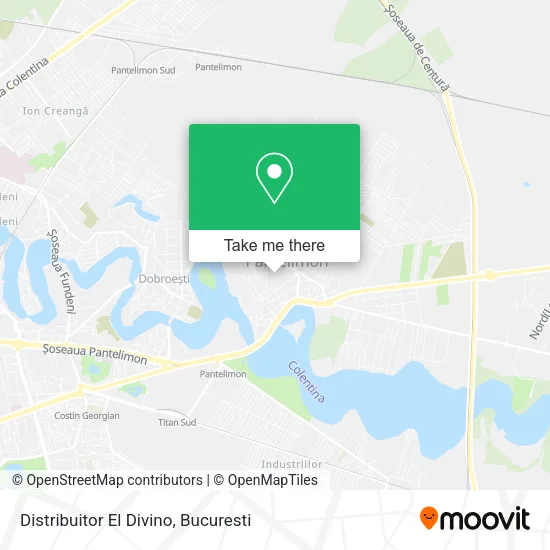 Distribuitor El Divino map