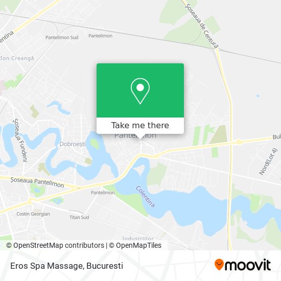 Eros Spa Massage map