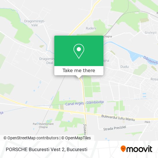 PORSCHE Bucuresti Vest 2 map