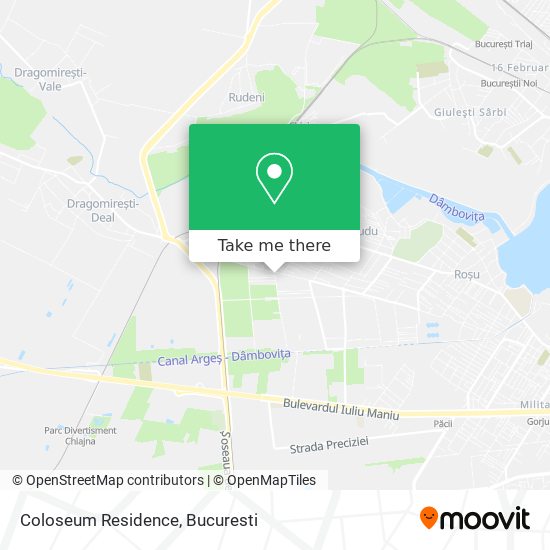 Coloseum Residence map