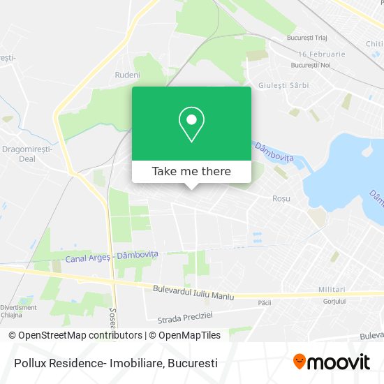Pollux Residence- Imobiliare map
