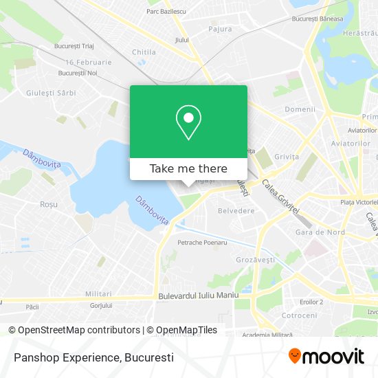 Panshop Experience map