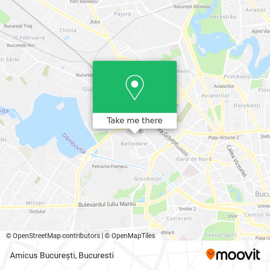 Amicus București map