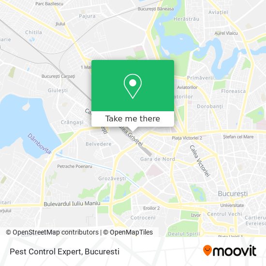 Pest Control Expert map