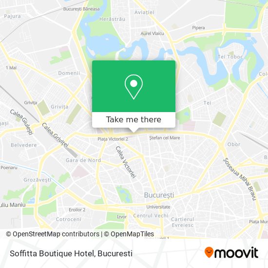 Soffitta Boutique Hotel map