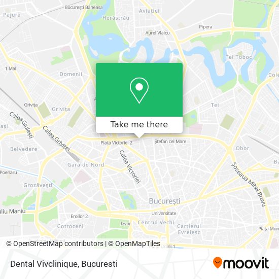 Dental Vivclinique map