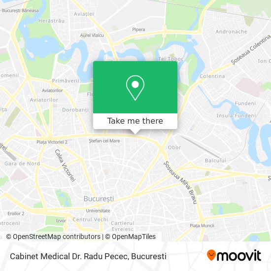 Cabinet Medical Dr. Radu Pecec map