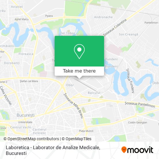 Laboretica - Laborator de Analize Medicale map