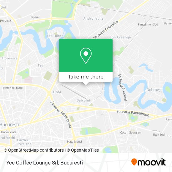 Yce Coffee Lounge Srl map