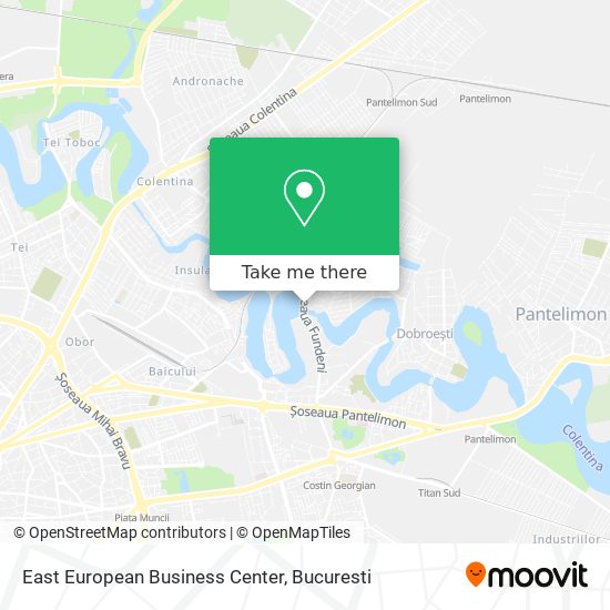 East European Business Center map