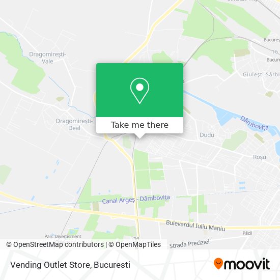 Vending Outlet Store map
