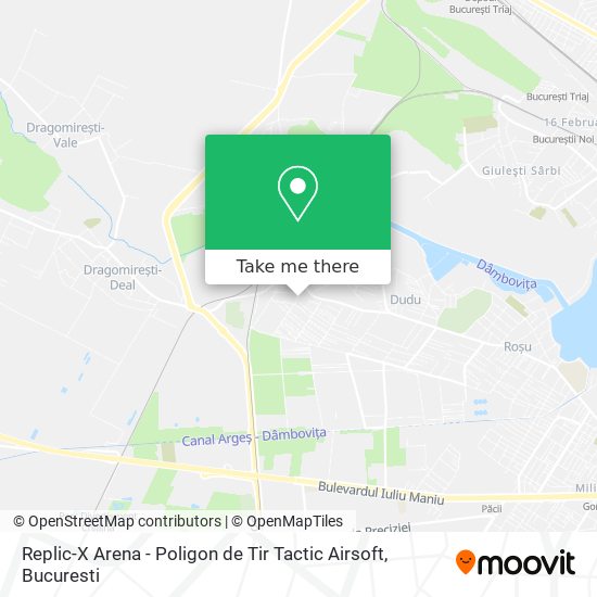 Replic-X Arena - Poligon de Tir Tactic Airsoft map
