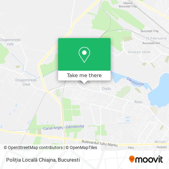Poliția Locală Chiajna map