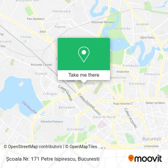 Școala Nr. 171 Petre Ispirescu map