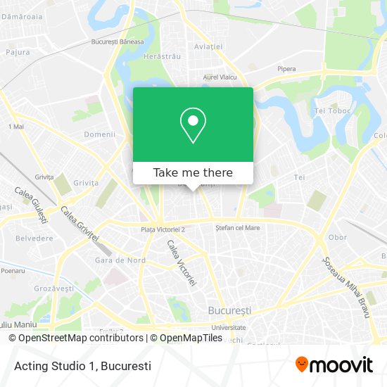 Acting Studio 1 map