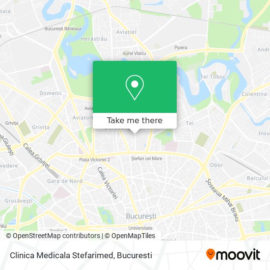 Clinica Medicala Stefarimed map