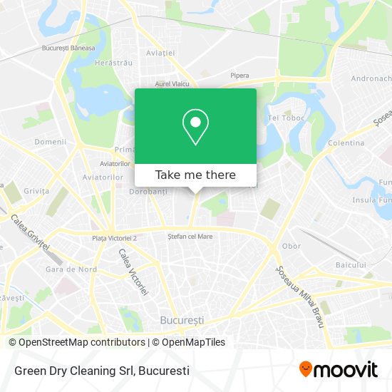 Green Dry Cleaning Srl map