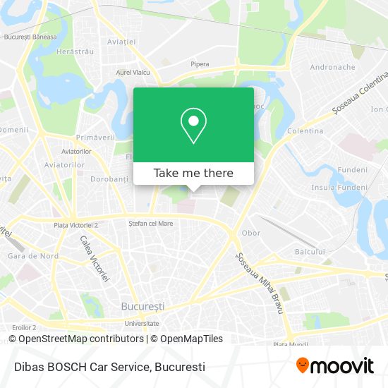 Dibas BOSCH Car Service map