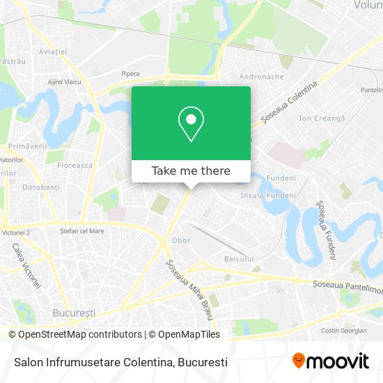 Salon Infrumusetare Colentina map
