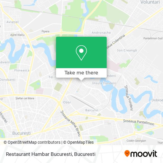 Restaurant Hambar Bucuresti map