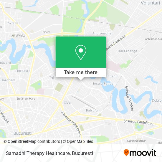 Samadhi Therapy Healthcare map