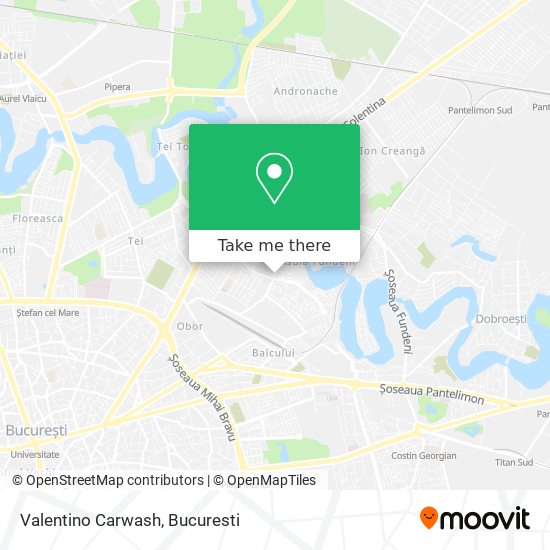 Valentino Carwash map