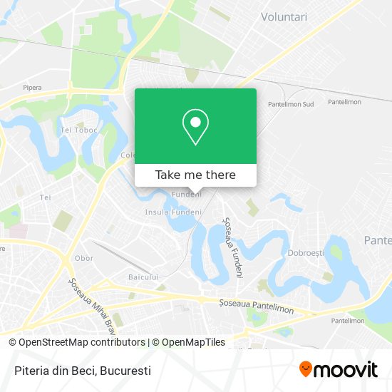 Piteria din Beci map