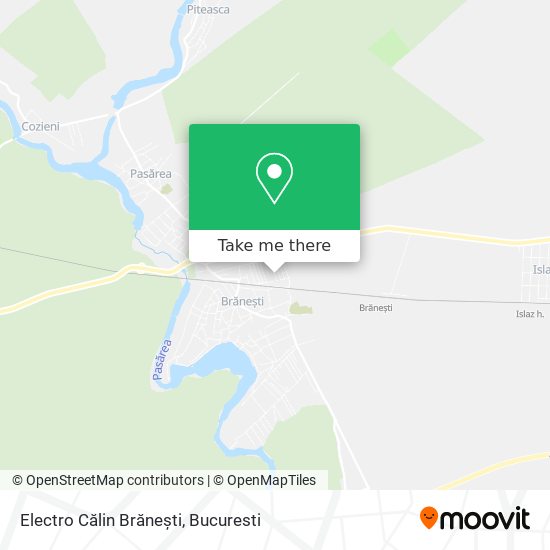 Electro Călin Brănești map