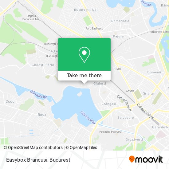 Easybox Brancusi map
