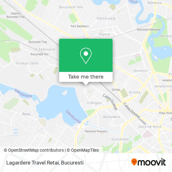 Lagardere Travel Retai map