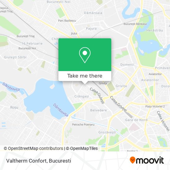 Valtherm Confort map