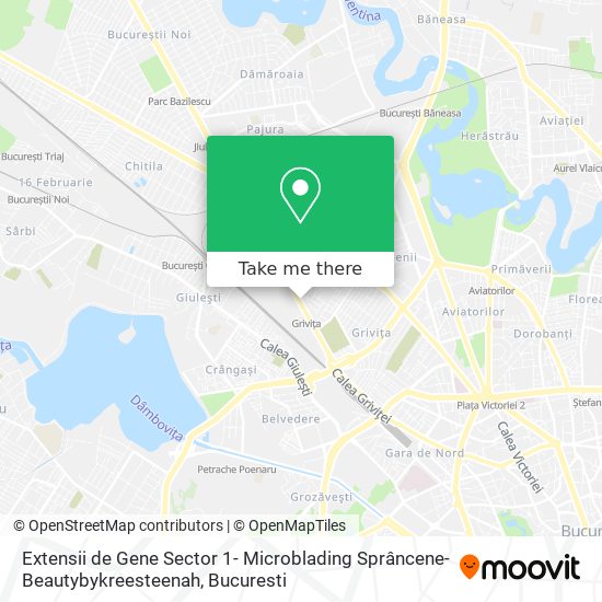 Extensii de Gene Sector 1- Microblading Sprâncene- Beautybykreesteenah map