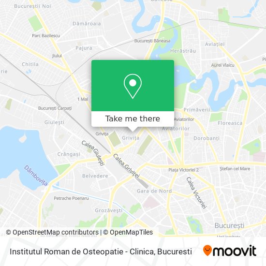 Institutul Roman de Osteopatie - Clinica map