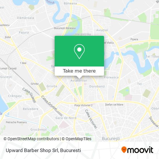 Upward Barber Shop Srl map