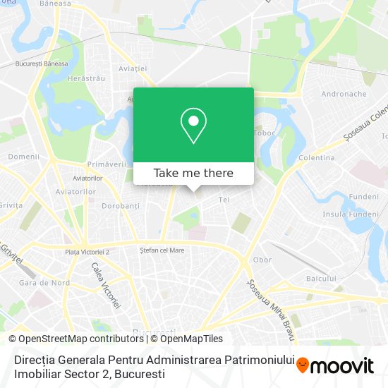 Direcția Generala Pentru Administrarea Patrimoniului Imobiliar Sector 2 map