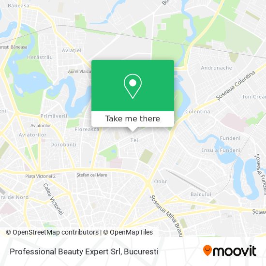 Professional Beauty Expert Srl map