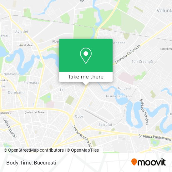 Body Time map