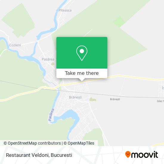 Restaurant Veldoni map