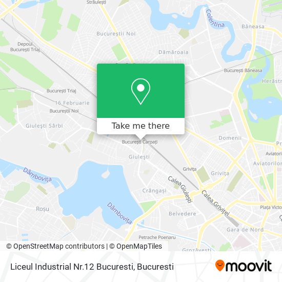 Liceul Industrial Nr.12 Bucuresti map