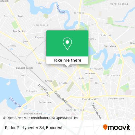 Radar Partycenter Srl map