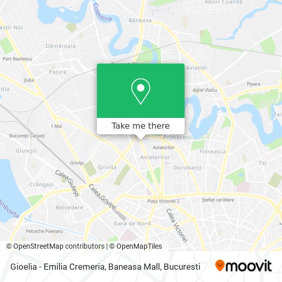 Gioelia - Emilia Cremeria, Baneasa Mall map