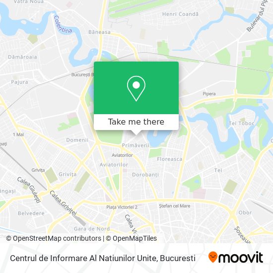 Centrul de Informare Al Natiunilor Unite map