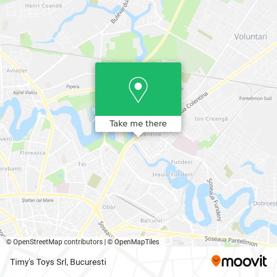 Timy's Toys Srl map