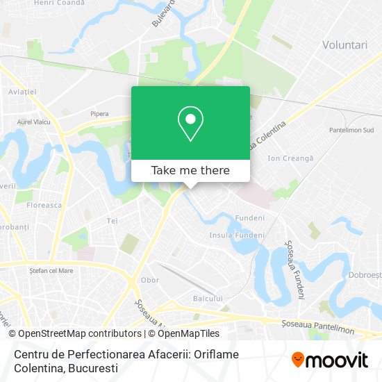 Centru de Perfectionarea Afacerii: Oriflame Colentina map