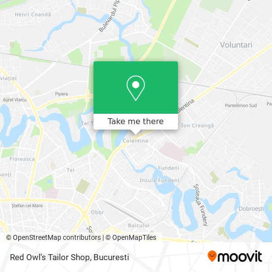 Red Owl's Tailor Shop map